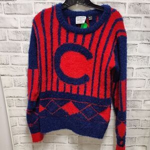 Genuine Merchandise Blue and Red Sweater